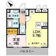フェリーチェ上福岡の間取り画像