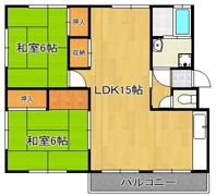 エメラルドマンション泉台 301号室の間取り画像