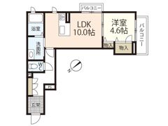 グランラボ南千田の間取り画像