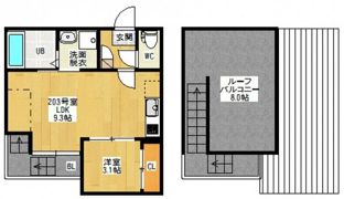 Grandticモンテキュールの間取り画像