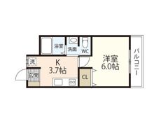 ユニテタワラの間取り画像