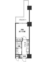 CASSIA豊中三国の間取り画像