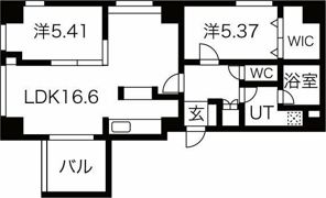 C・P・Pure隼人町の間取り画像