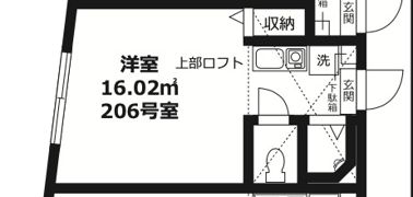 メティス北沢の間取り画像
