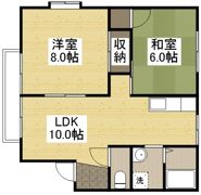グランドゥールクロズミBの間取り画像
