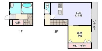 NAGAYA NO NAGAI C棟の間取り画像