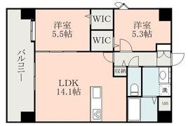 ロザリアン坪井の間取り画像