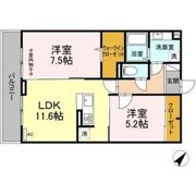 D-ROOM DEARCOURT八本松の間取り画像
