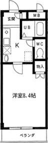 レジデンス赤坂の間取り画像