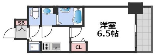 アドバンス大阪バレンシアの間取り画像