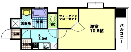 ロアール横川新町の間取り画像