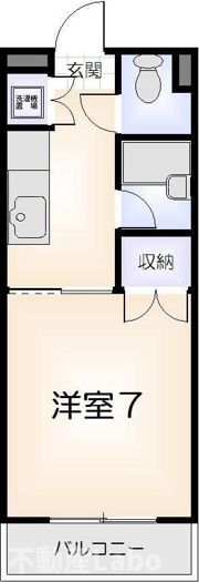 第2百田ハイツの間取り画像