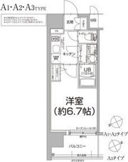 エスリード梅田グレイスの間取り画像