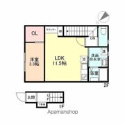 EVER PLACE 東新庄 Ⅱの間取り画像