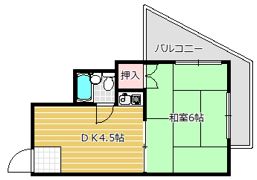 清水丘マンションの間取り画像