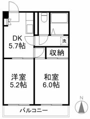 グランデューク西大井の間取り画像