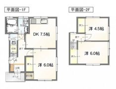 藤井貸家 5号棟の間取り画像