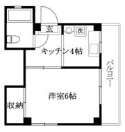 メゾンAD2の間取り画像
