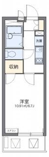 レオパレスルナボアールの間取り画像
