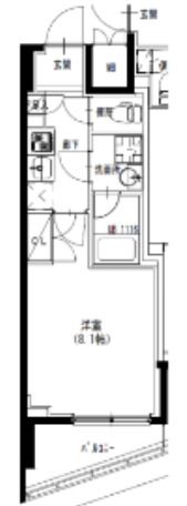 S－RESIDENCE曳舟(エスレジデンスヒキフネ)の間取り画像