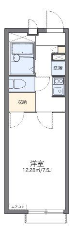 レオパレス弘法の間取り画像