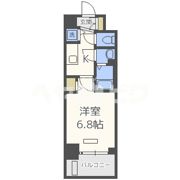 プレサンス塚本グランゲートの間取り画像