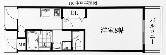 ワコーレヴィータ川西通の間取り画像