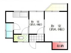観山荘の間取り画像
