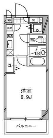 ドゥーエ浦安の間取り画像