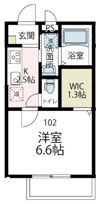 セレーヌ仲町台Bの間取り画像