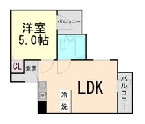 六龍苑岡町の間取り画像