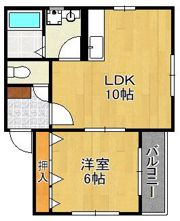 リバティヒルズ浅生IIの間取り画像