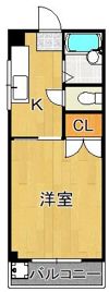 ヴィラ小島の間取り画像