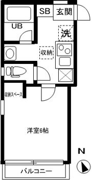モンテリオ新小岩の間取り画像