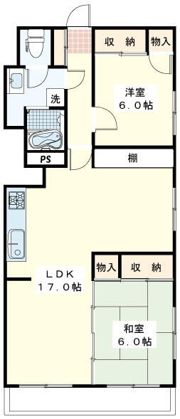 武蔵境マンションの間取り画像