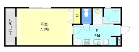 プレステージ白石の間取り画像