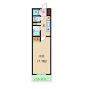 カスタリア新宿の間取り画像