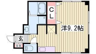 サンビレッジ中山手の間取り画像