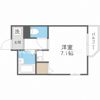 ウエストアップ刀根山の間取り画像