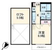 ベルフォーレ菊名Ⅲの間取り画像