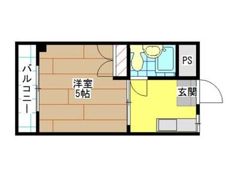 マンション葉山中井の間取り画像