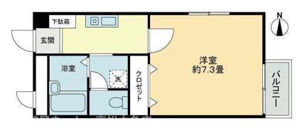 フォブール村尾の間取り画像