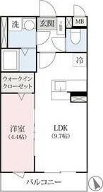 La・maison高崎の間取り画像
