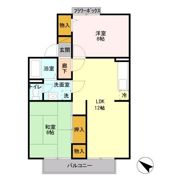 メゾンパークス東大宮の間取り画像