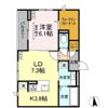 CLASSEUM仙台小田原 Ⅳの間取り画像