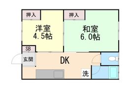 和美荘3棟の間取り画像