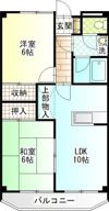 ロワール市川の間取り画像