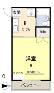 セリーヌ伊島の間取り画像