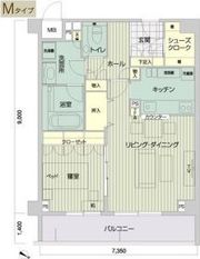 メイビル向陽町の間取り画像