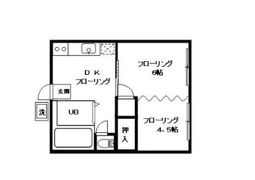 福本ハイツの間取り画像